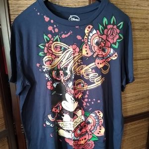 Navy Disney tee - 2X 3X Mickey Mouse - NWOT